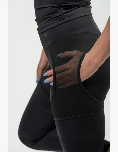 NEBBIA • Leggings sportivi da donna con rete INTENSE Mesh • NEBBIAshop.cz