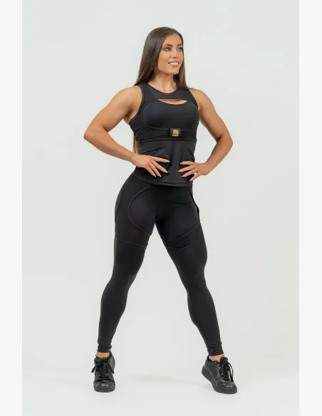 NEBBIA • Leggings sportivi da donna con rete INTENSE Mesh • NEBBIAshop.it