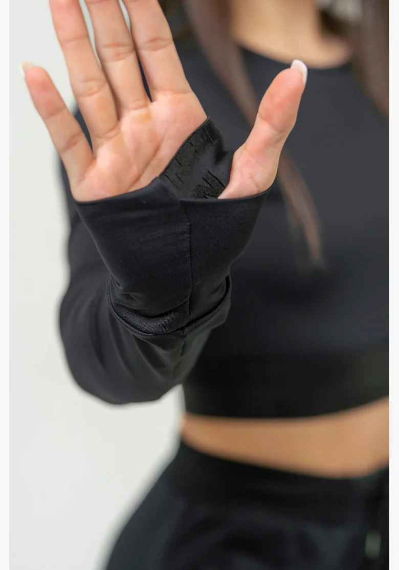 NEBBIA • Crop top da donna con maniche lunghe NEBBIA INTENSE Perform • NEBBIAshop.cz