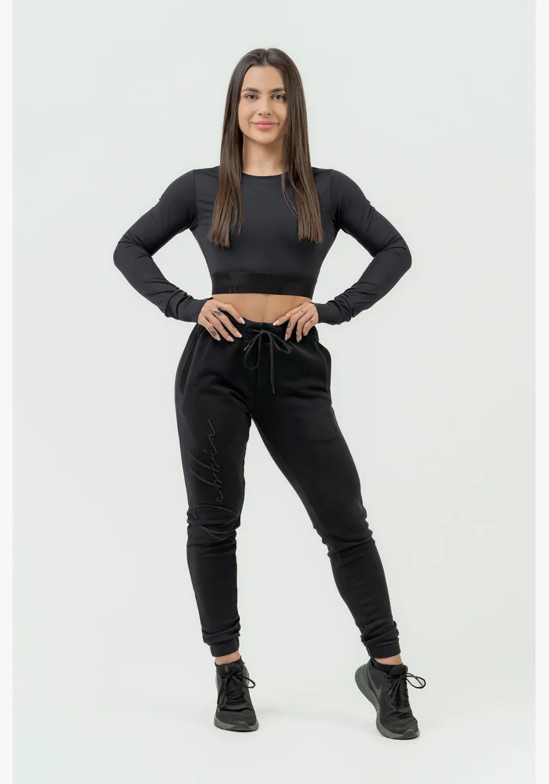 NEBBIA • Crop top da donna con maniche lunghe NEBBIA INTENSE Perform • NEBBIAshop.cz