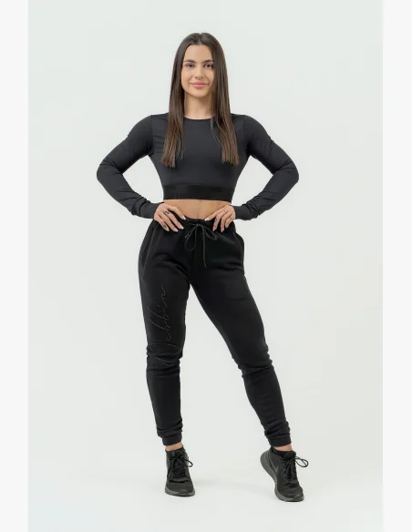 NEBBIA • Crop top da donna con maniche lunghe NEBBIA INTENSE Perform • NEBBIAshop.cz
