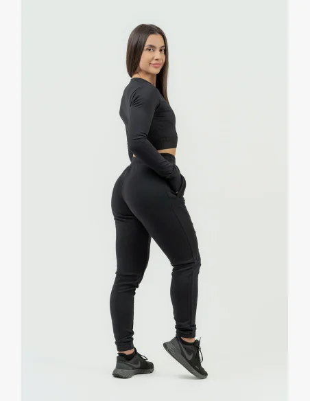 NEBBIA • Crop top da donna con maniche lunghe NEBBIA INTENSE Perform • NEBBIAshop.cz