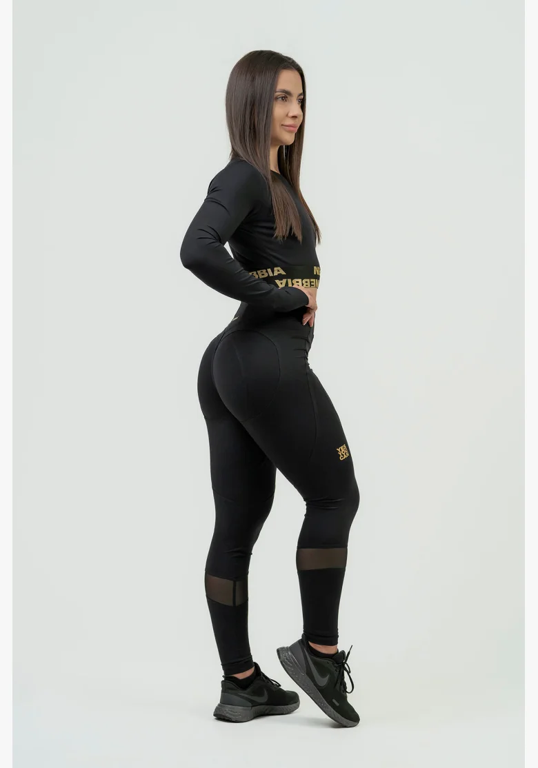 NEBBIA • Crop top da donna a maniche lunghe NEBBIA INTENSE Perform • NEBBIAshop.cz