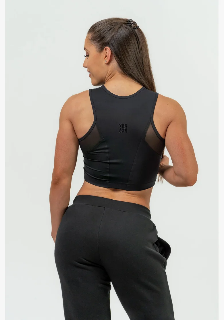NEBBIA • Top corto donna INTENSE Mesh • NEBBIAshop.cz