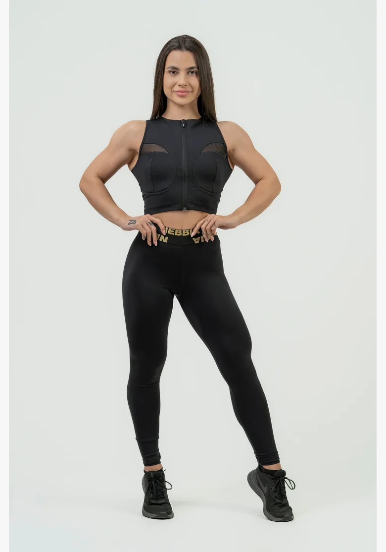 NEBBIA • Top corto donna INTENSE Mesh • NEBBIAshop.cz