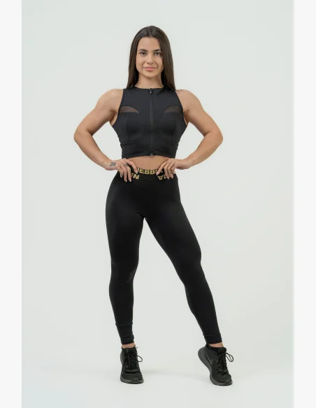 NEBBIA • Top corto donna INTENSE Mesh • NEBBIAshop.cz