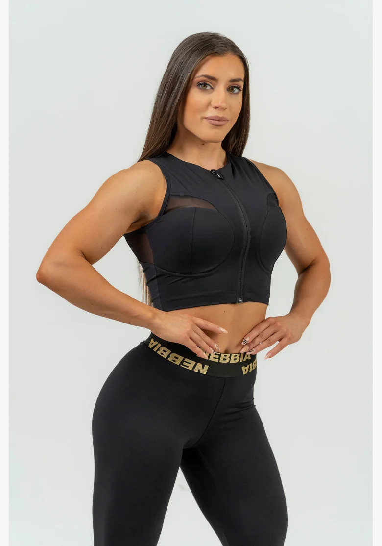 NEBBIA • Top corto da donna INTENSE Mesh • NEBBIAshop.it