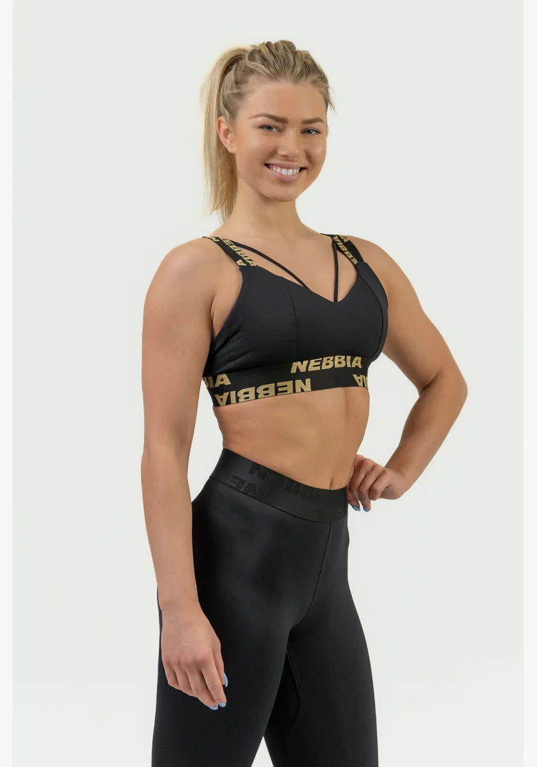 NEBBIA • Reggiseno sportivo imbottito da donna INTENSE Iconic • NEBBIAshop.it