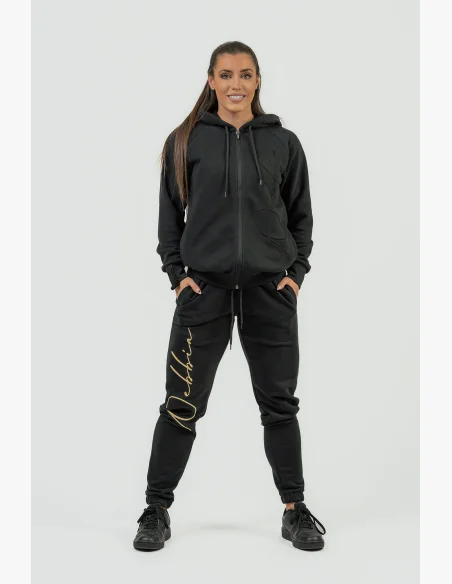 NEBBIA • Felpa sportiva da donna con cappuccio INTENSE Signature • NEBBIAshop.it