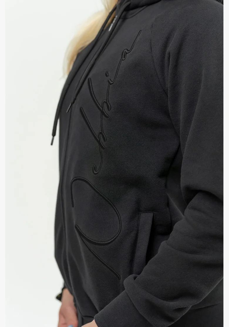 NEBBIA • Felpa sportiva da donna con cappuccio INTENSE Signature • NEBBIAshop.it