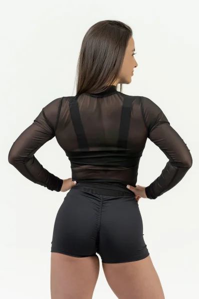 NEBBIA • Top da donna con maniche lunghe INTENSE Sheer • NEBBIAshop.cz 2