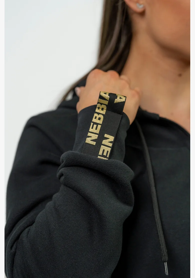 NEBBIA • Felpa sportiva da donna con cappuccio INTENSE Signature • NEBBIAshop.cz
