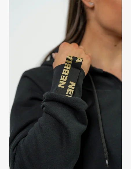 NEBBIA • Felpa sportiva da donna con cappuccio INTENSE Signature • NEBBIAshop.cz