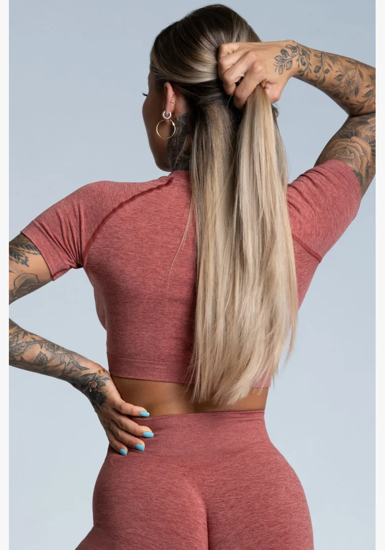 Crop Top Gym Glamour • Nebshop.it