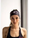 KFIT fascia è realizzata in un materiale traspirante e leggero, che si asciuga rapidamente e allontana il sudore.