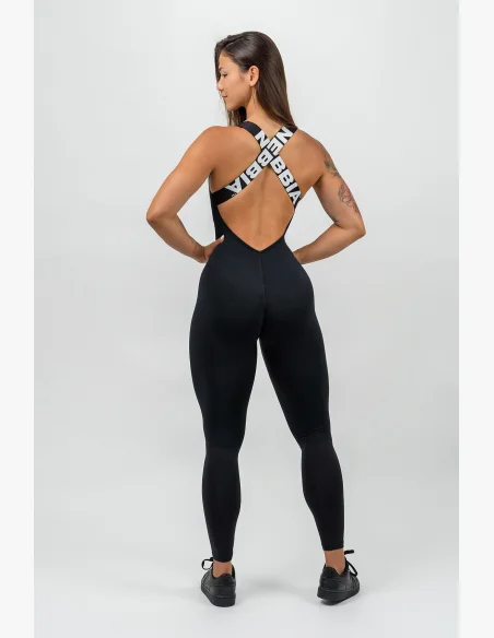 NEBBIA • Tuta sportiva GYM RAT nera • Nebshop.it