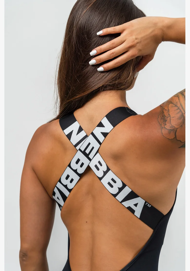 NEBBIA • Tuta sportiva GYM RAT nera • Nebshop.it