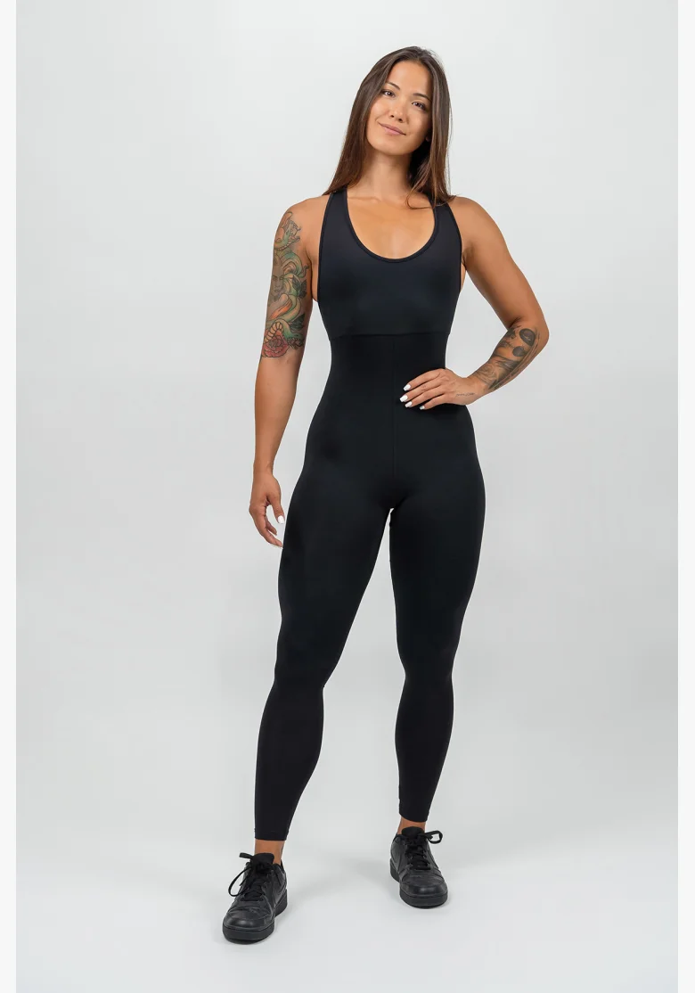 NEBBIA • Tuta sportiva GYM RAT nera • Nebshop.it