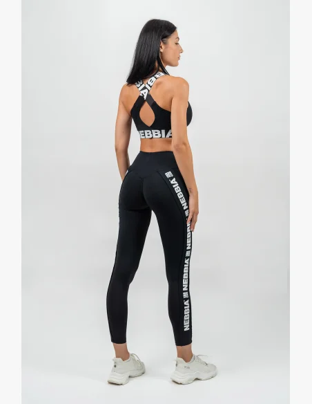 NEBBIA • Leggings a vita alta ICONIC nera • Nebshop.cz