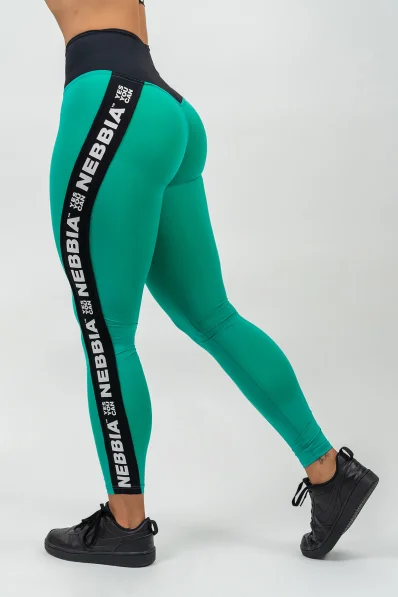NEBBIA • Leggings high waist ICONIC verde • Nebshop.cz 2