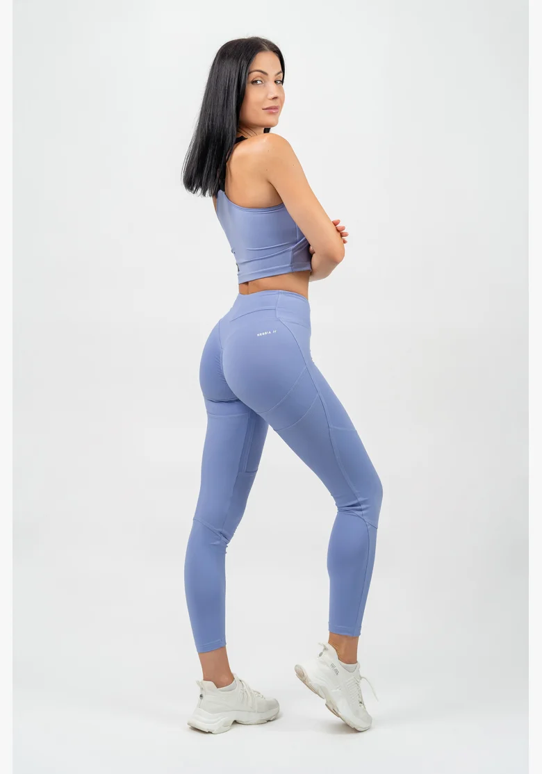 NEBBIA • Reggiseno sportivo rinforzato ad alta supporto GYM TIME viola • Nebshop.it