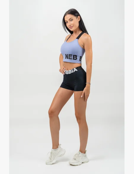 NEBBIA • Reggiseno sportivo rinforzato ad alta supporto GYM TIME viola • Nebshop.it