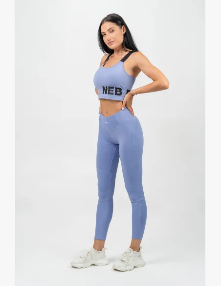 NEBBIA • Reggiseno sportivo rinforzato ad alta supporto GYM TIME viola • Nebshop.it