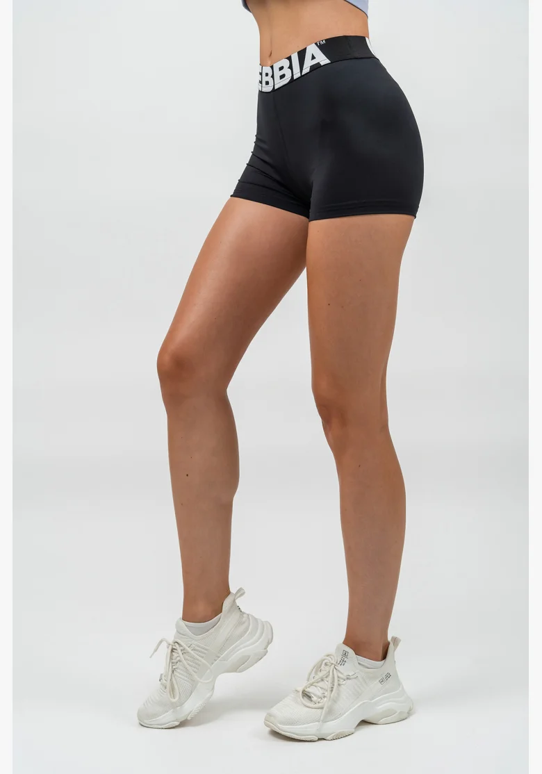 NEBBIA • Pantaloni da fitness a vita alta GLUTE PUMP neri • Nebshop.it