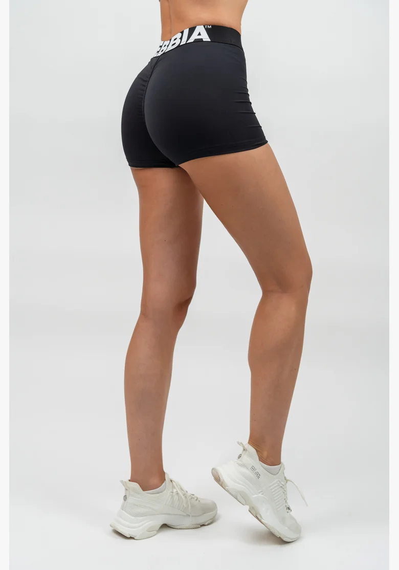 NEBBIA • Pantaloni da fitness a vita alta GLUTE PUMP neri • Nebshop.it