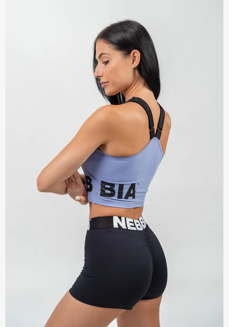 NEBBIA • Pantaloni da fitness a vita alta GLUTE PUMP neri • Nebshop.it