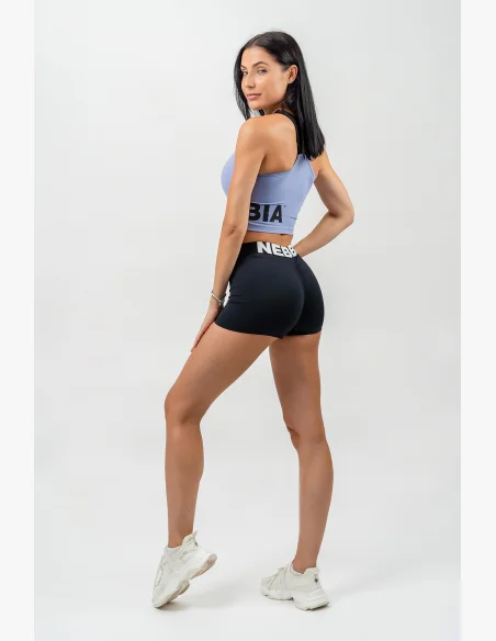 NEBBIA • Pantaloni da fitness a vita alta GLUTE PUMP neri • Nebshop.it