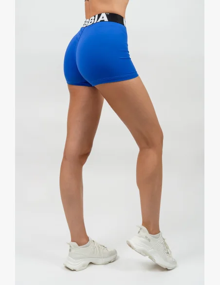 NEBBIA • Pantaloni fitness a vita alta GLUTE PUMP blu • Nebshop.cz