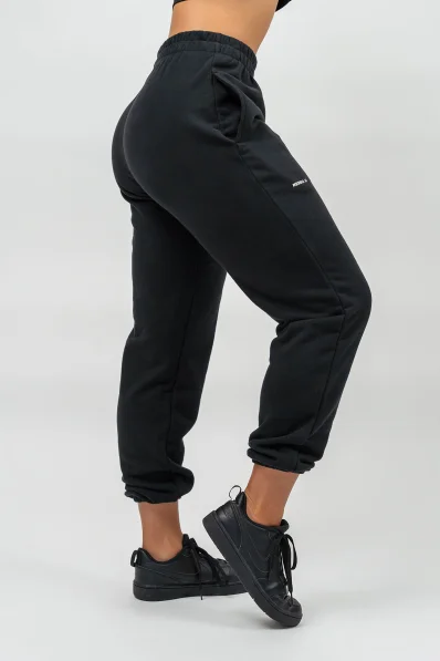 NEBBIA • Pantaloni sportivi larghi GYM TIME neri • Nebshop.cz 2
