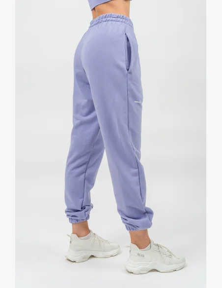 NEBBIA • Pantaloni sportivi larghi GYM TIME viola • Nebshop.it