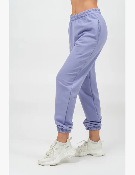 NEBBIA • Pantaloni sportivi larghi GYM TIME viola • Nebshop.it