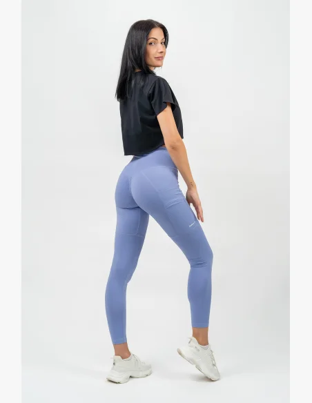 NEBBIA • Maglietta crop top POWERHOUSE nera • Nebshop.cz