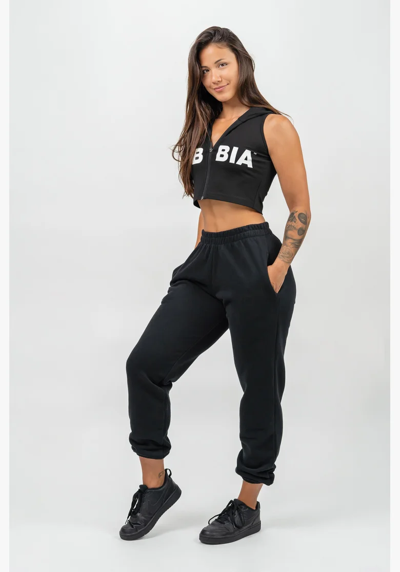 NEBBIA • Canotta senza maniche MUSCLE MOMMY nera • Nebshop.it