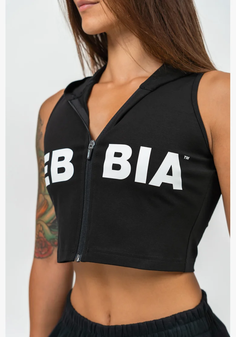 NEBBIA • Canotta senza maniche MUSCLE MOMMY nera • Nebshop.it