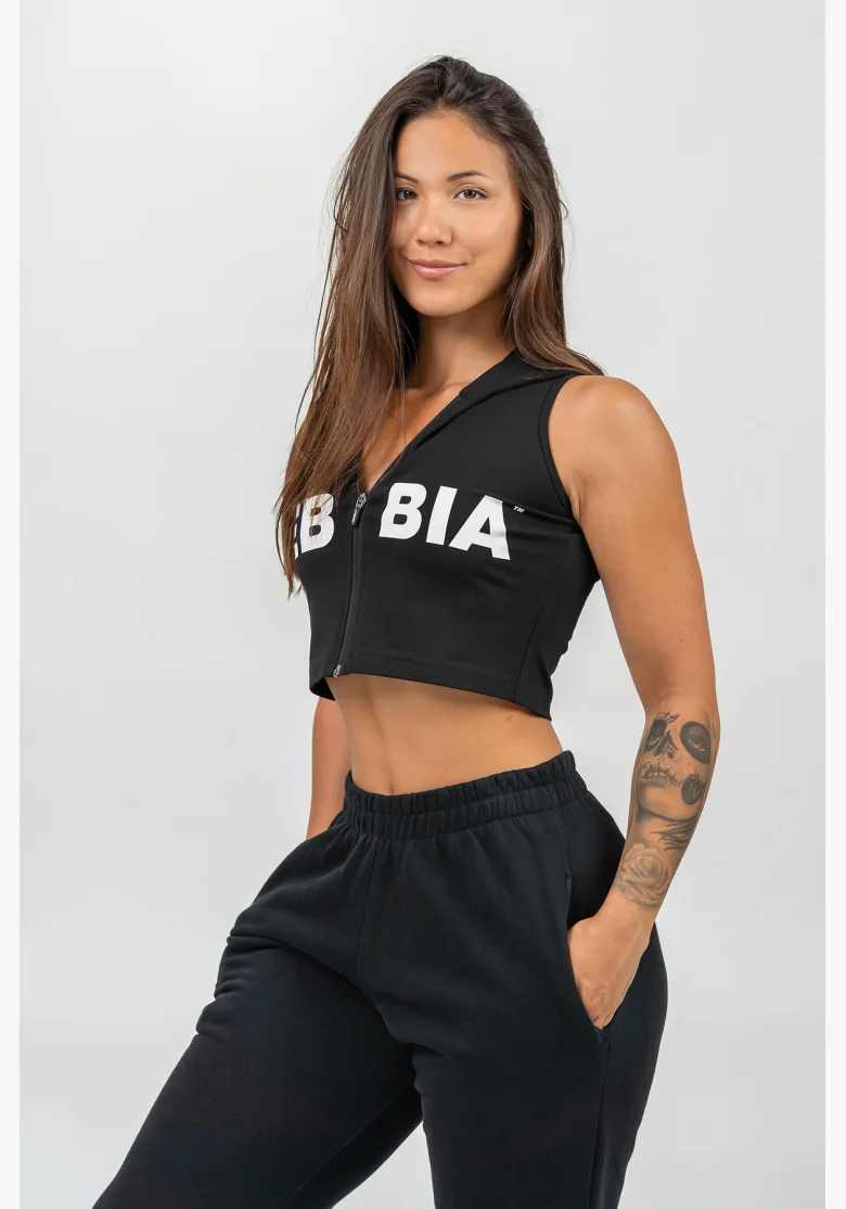 NEBBIA • Canotta senza maniche MUSCLE MOMMY nera • Nebshop.it
