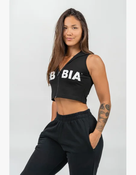 NEBBIA • Canotta senza maniche MUSCLE MOMMY nera • Nebshop.it