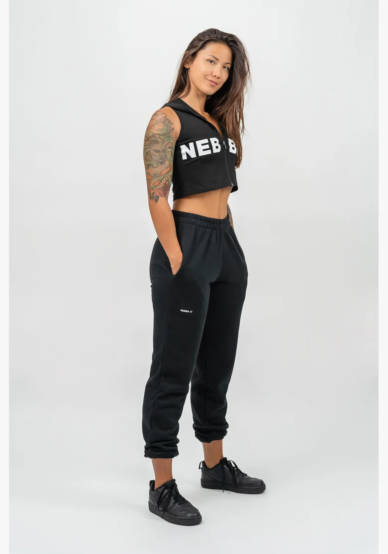 NEBBIA • Canotta senza maniche MUSCLE MOMMY nera • Nebshop.it