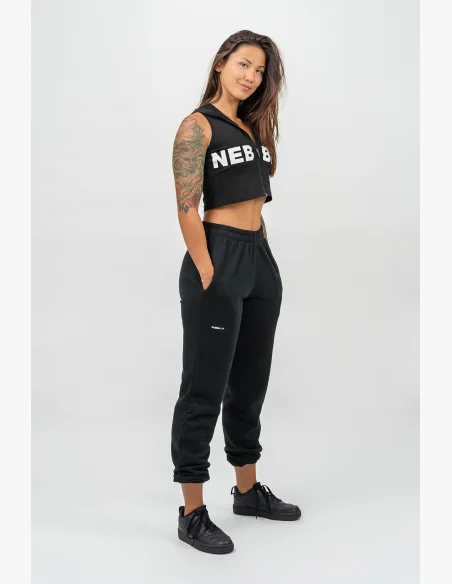 NEBBIA • Canotta senza maniche MUSCLE MOMMY nera • Nebshop.it