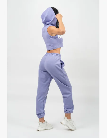 NEBBIA • Top senza maniche MUSCLE MOMMY viola • Nebshop.cz