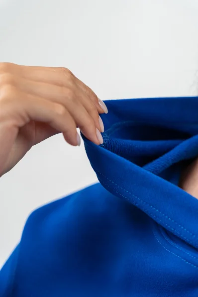NEBBIA • Felpa oversize con cappuccio GYM RAT blu • Nebshop.cz 2