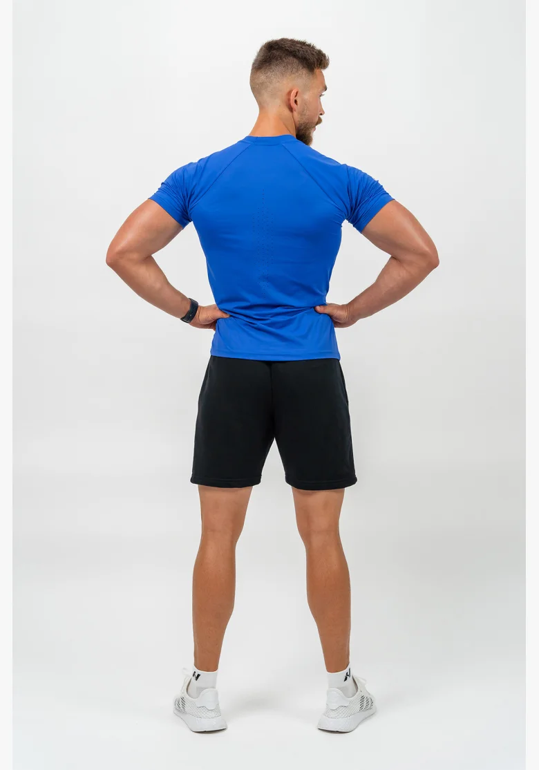 NEBBIA • Maglietta Sportiva Compressa ENDURANCE blu • Nebshop.it