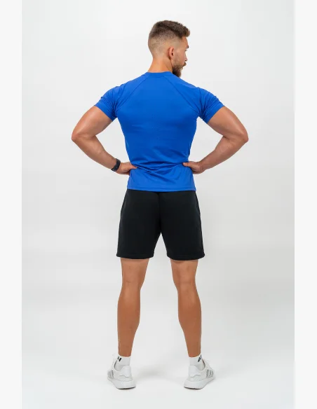NEBBIA • Maglietta Sportiva Compressa ENDURANCE blu • Nebshop.it