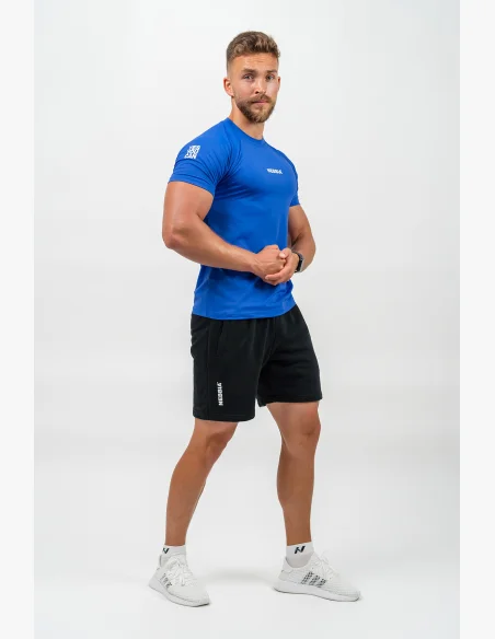 NEBBIA • Maglietta Sportiva Compressa ENDURANCE blu • Nebshop.it