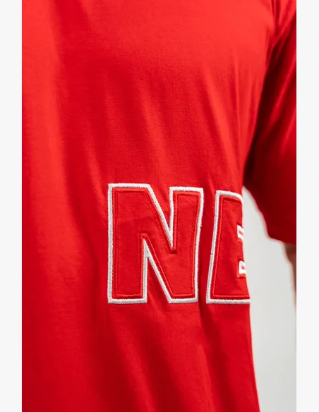 NEBBIA • T-shirt a maniche corte DEDICATION rossa • Nebshop.it