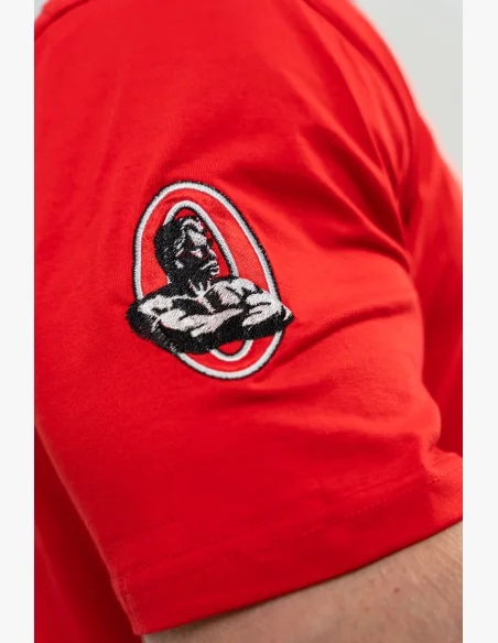 NEBBIA • T-shirt a maniche corte DEDICATION rossa • Nebshop.it