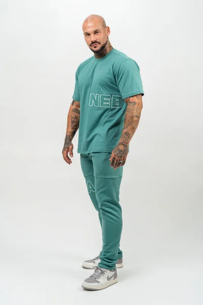 NEBBIA • T-shirt a maniche corte DEDICATION verde • Nebshop.it 2